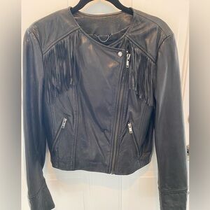 Banana Republic Fringe Jacket